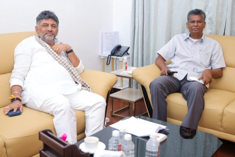 Plan in Works to Ease Nelamangala–Goraguntepalya Traffic Congestion: DCM D.K. Shivakumar