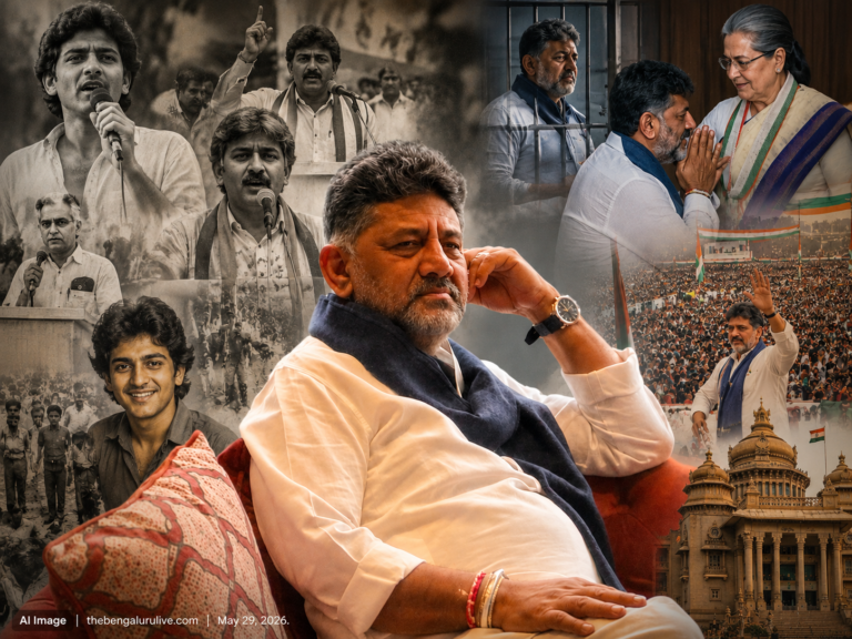 From Student Politics to Karnataka Chief Minister: The Long, Turbulent and Relentless Rise of D.K. Shivakumar