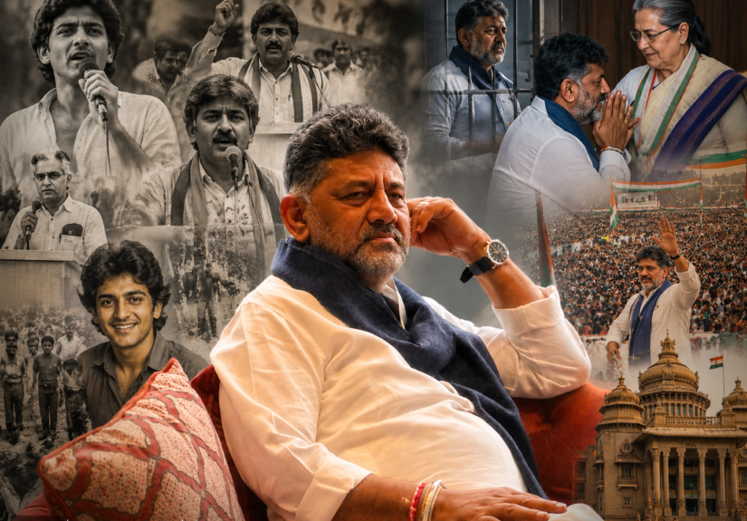 From Student Politics to Karnataka Chief Minister: The Long, Turbulent and Relentless Rise of D.K. Shivakumar