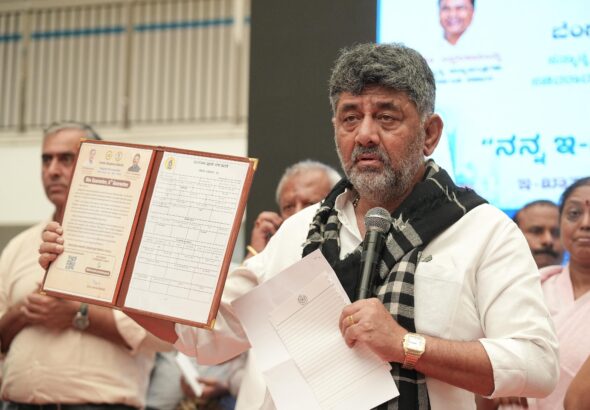 2,939 Applications Received Under Karnataka’s “Bhu Guarantee” Drive in Bengaluru Region; 1,242 Cleared on the Spot