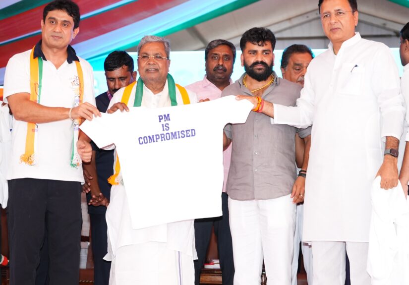 Youth Congress Protests in Bengaluru Over NEET Irregularities, Attempts Lok Bhavan Siege