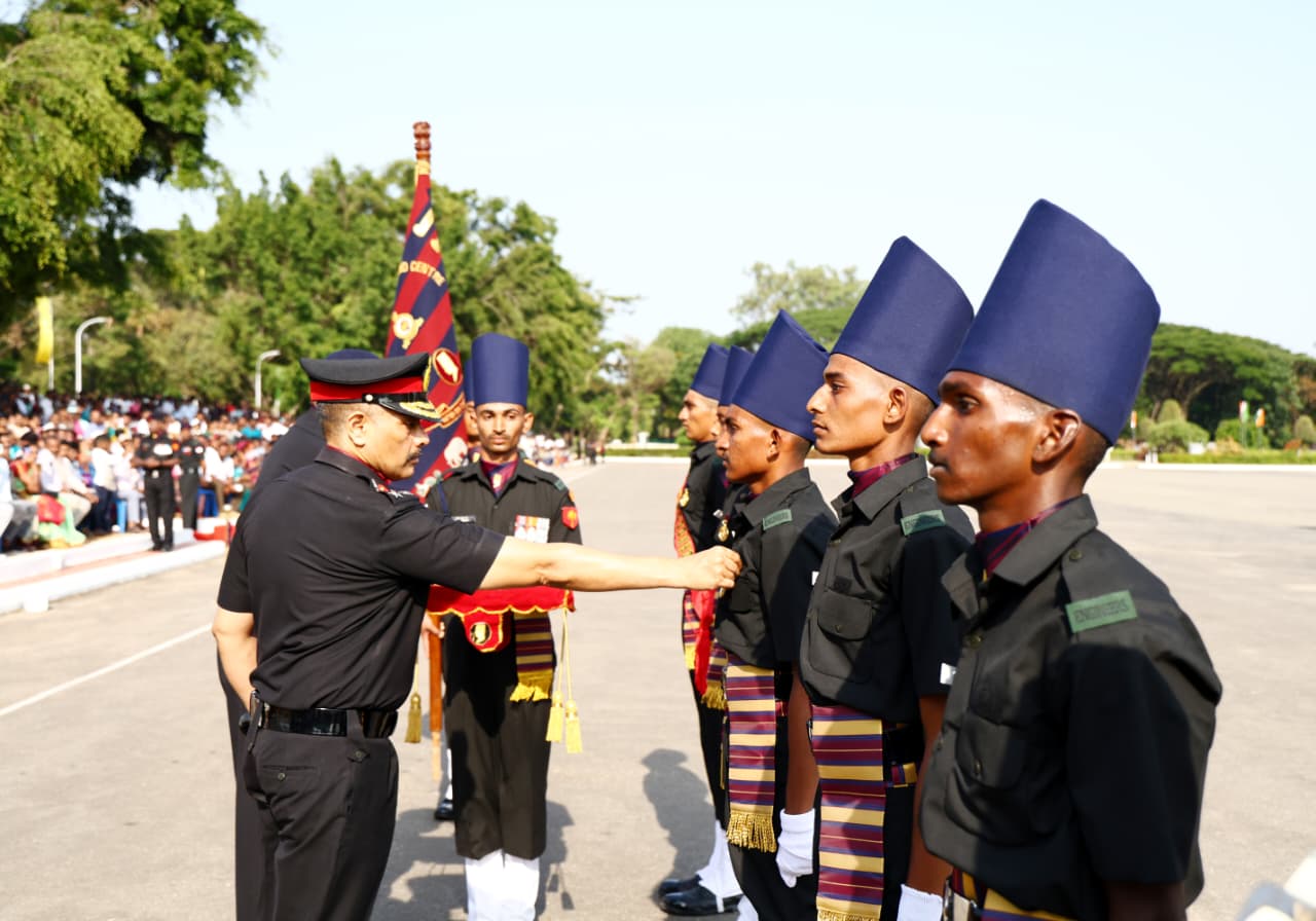 2,181 Agniveers Pass Out from Madras Sappers Training Centre in Bengaluru