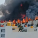 Massive Fire Breaks Out at Bengaluru School Building; No Casualties Reported as Campus Was Closed for Holidays