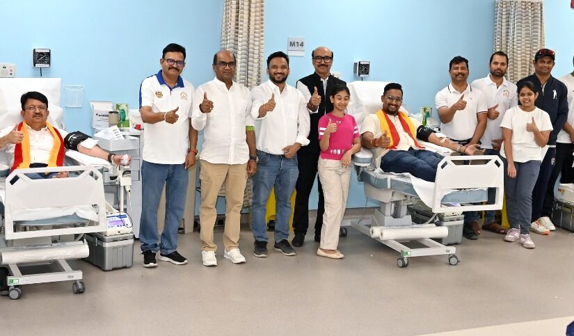 Karnataka Sangha Qatar Organises Mega Blood Donation Camp, Unveils Sambhrama 2026 Poster in Doha