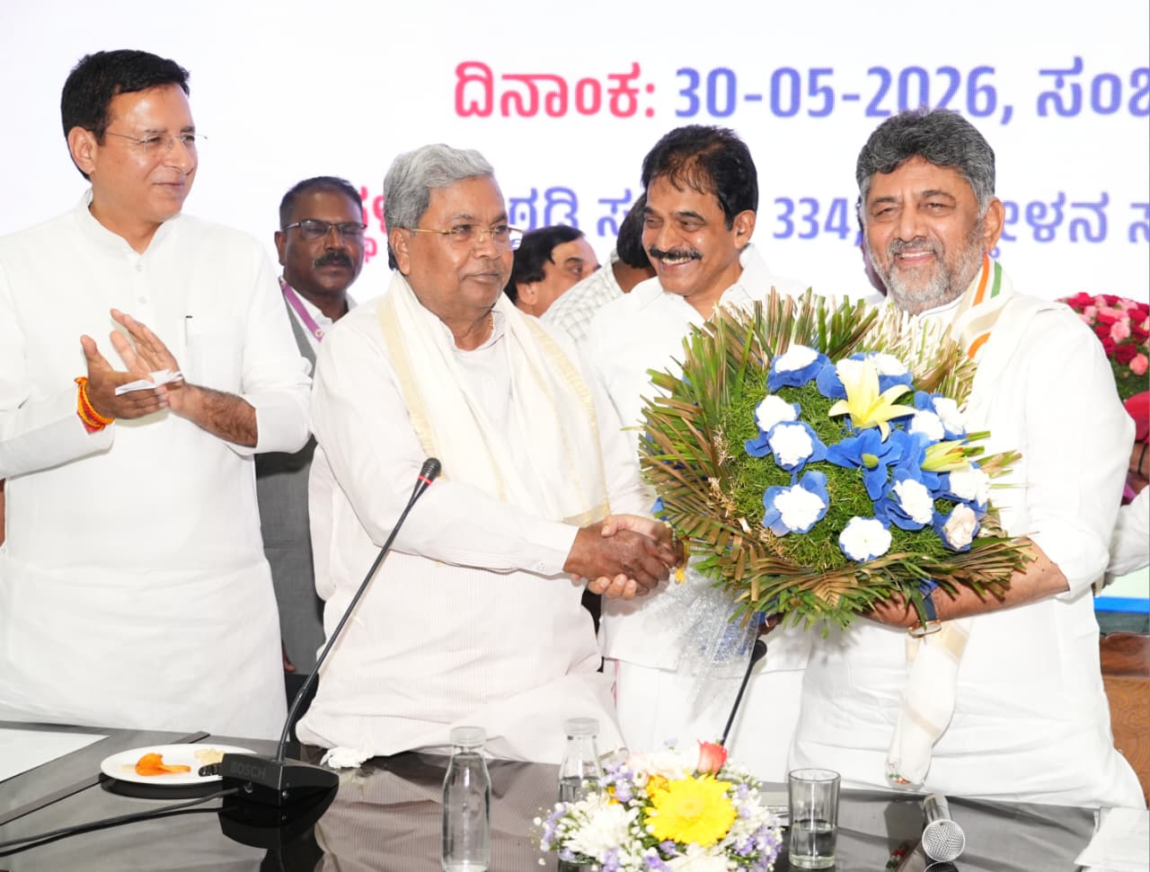D.K. Shivakumar to Take Oath as Karnataka Chief Minister on June 3; Elected Unanimously as CLP Leader