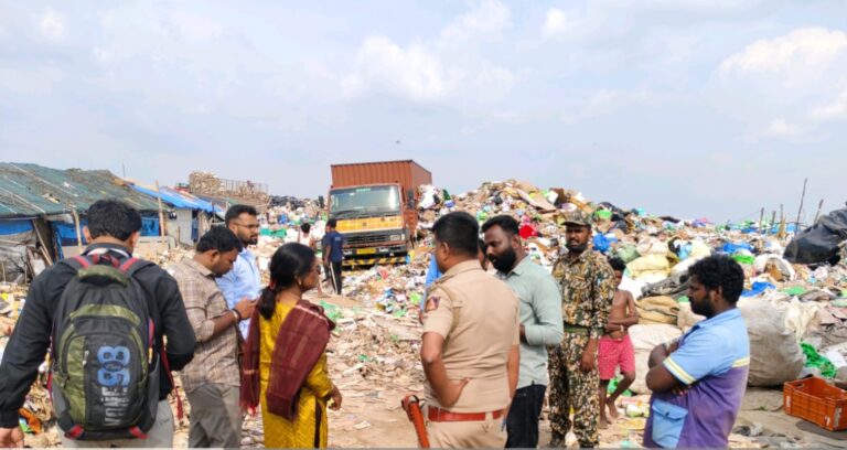 Six Vehicles Seized, FIR Registered in Crackdown on Illegal Waste Dumping in East Bengaluru