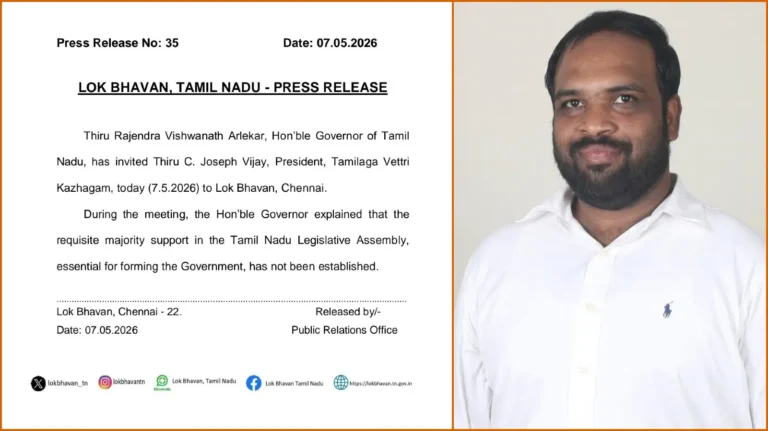 Congress Leader Questions Tamil Nadu Governor’s Decision, Draws Parallel With Karnataka’s 2018 Political Crisis