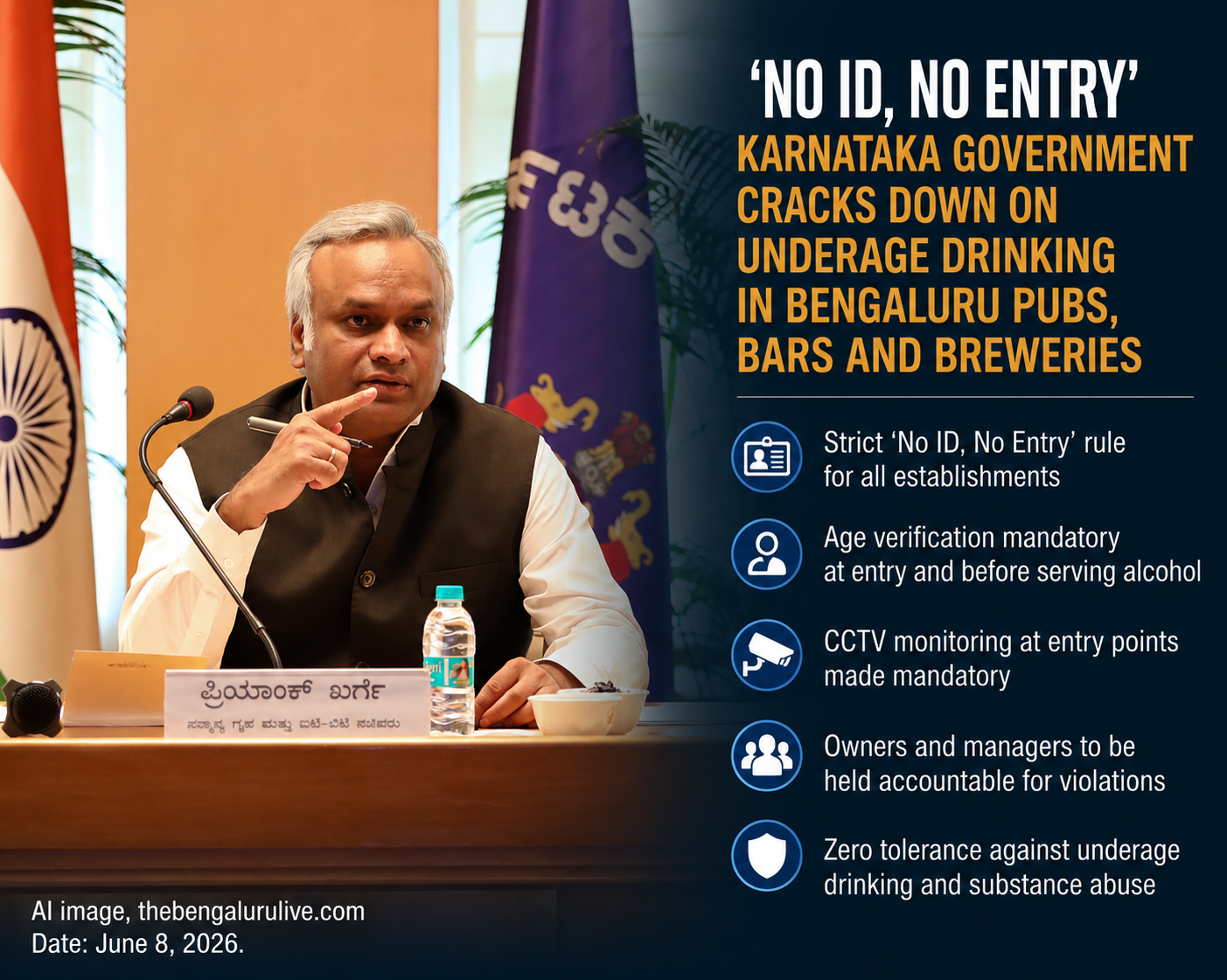 ‘No ID, No Entry’: Karnataka Government Cracks Down on Underage Drinking in Bengaluru Pubs, Bars and Breweries