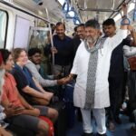 Metro Ride, Selfies and a Message to Bengaluru: CM DK Shivakumar Travels Like a Common Citizen to Meet His People