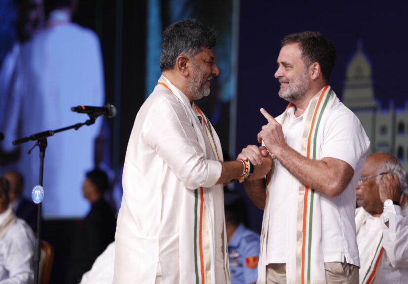 Rahul Gandhi Congratulates D.K. Shivakumar Government, Says Karnataka People’s Trust Is Congress’ Greatest Responsibility