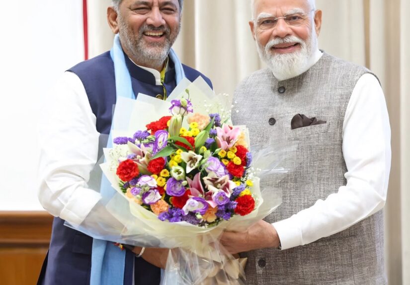 PM Modi Meets Karnataka CM DK Shivakumar; Bengaluru’s ₹26,000-Crore Wish List Tops 18-Point Demand Charter