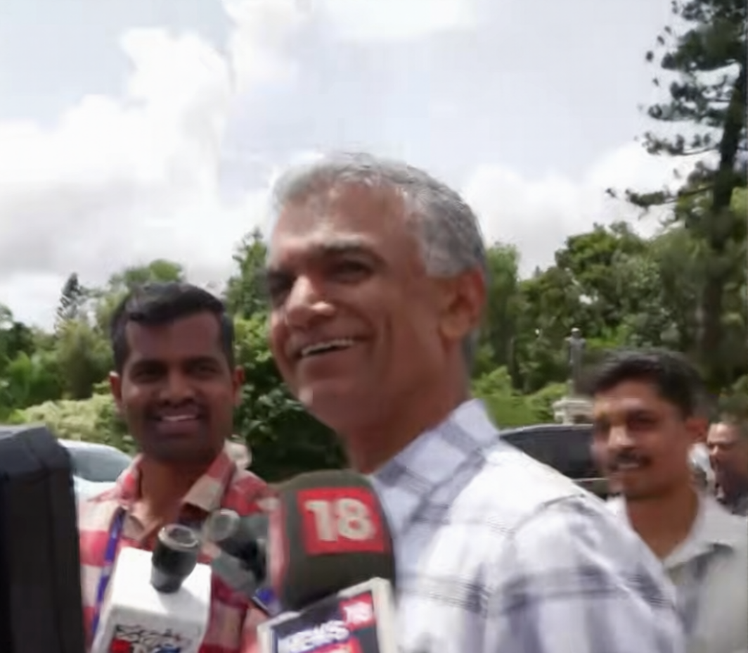 ‘No Reaction, Thank You’: Krishna Byre Gowda’s Silent Smile Fuels Bengaluru Portfolio Buzz