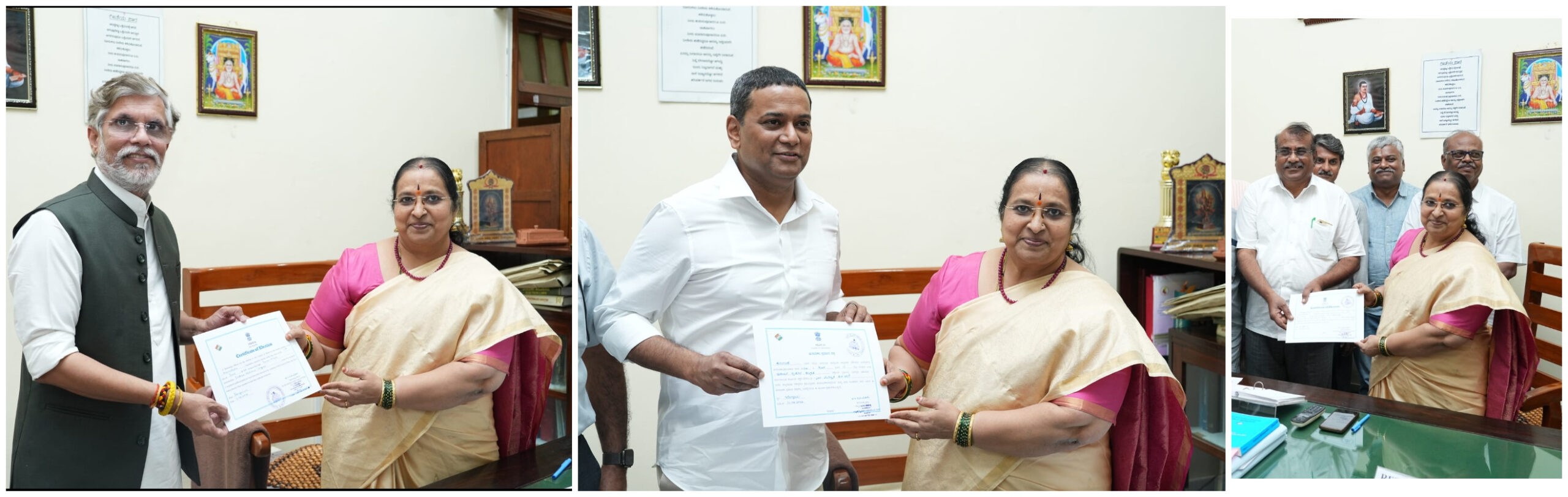 M. Nagaraj, Pawan Khera, Mansoor Ali Khan and Mallikarjun Kharge Elected Unopposed to Rajya Sabha from Karnataka