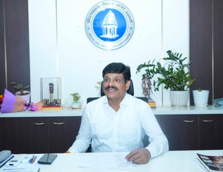 New Bengaluru Central City Commissioner G. Jagadeesh Takes Charge, Sets Tough Targets on Waste Management and Civic Services