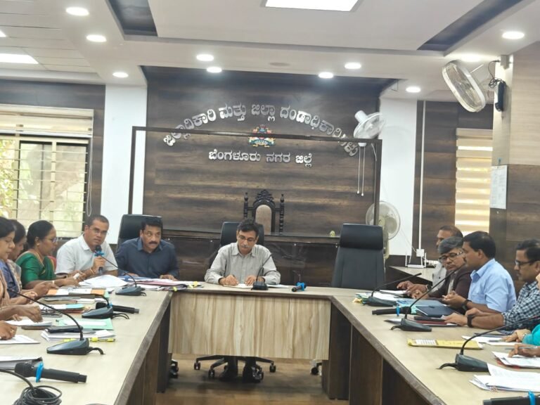 Ensure No Drinking Water Shortage in Bengaluru, District In-Charge Secretary Ritwik Ranjanam Pandey Directs Officials