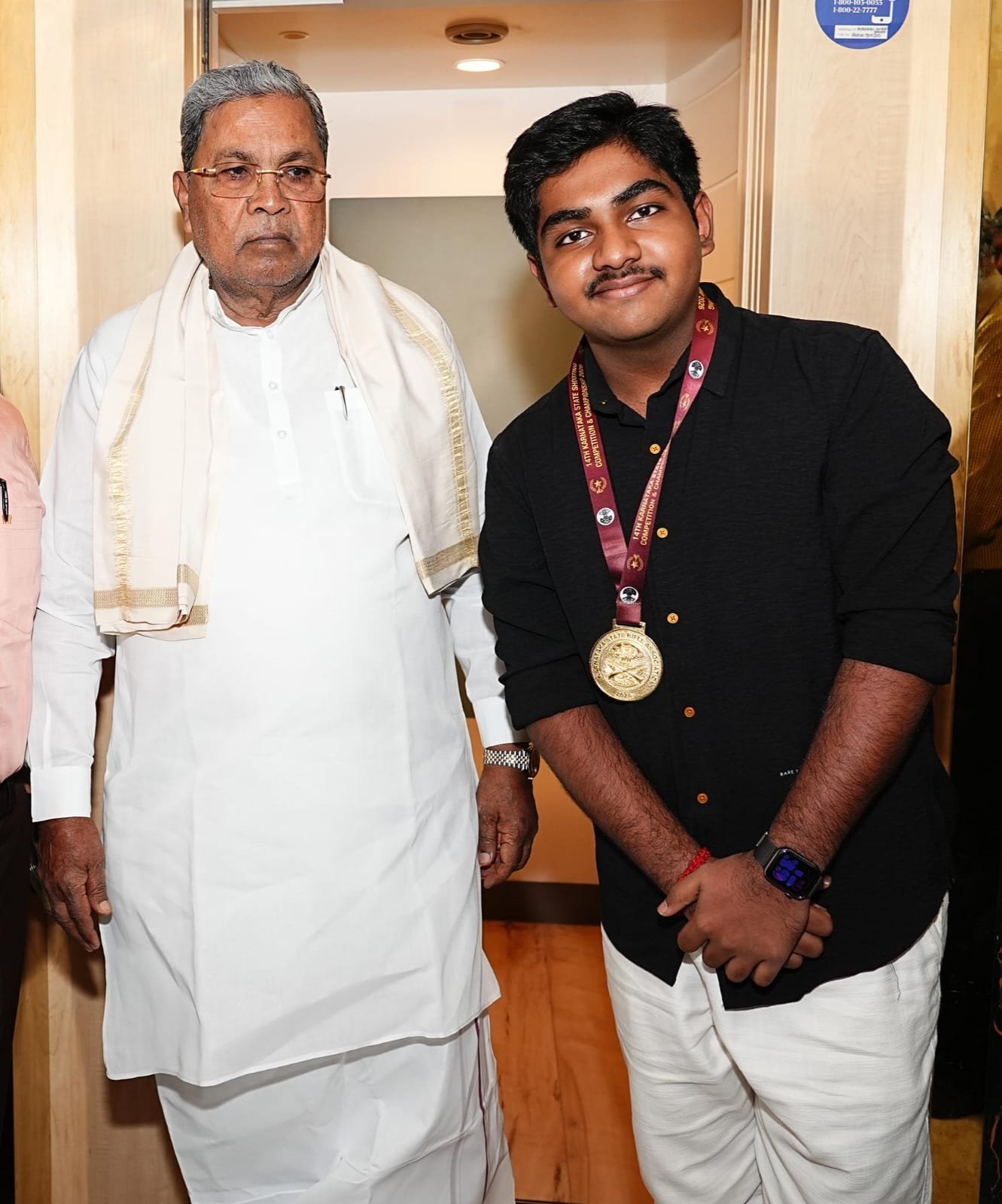 St Joseph's School Student P. Abhay Surya Wins Four Gold Medals at Karnataka State Shooting Championship
