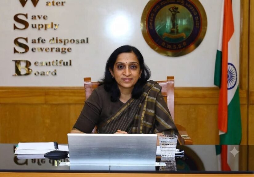BWSSB Chairperson Reviews Progress of Water Supply, Sewerage Projects