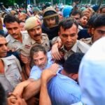 Congress Leaders Detained During Protest Outside PM Modi's Residence Over Examination Row