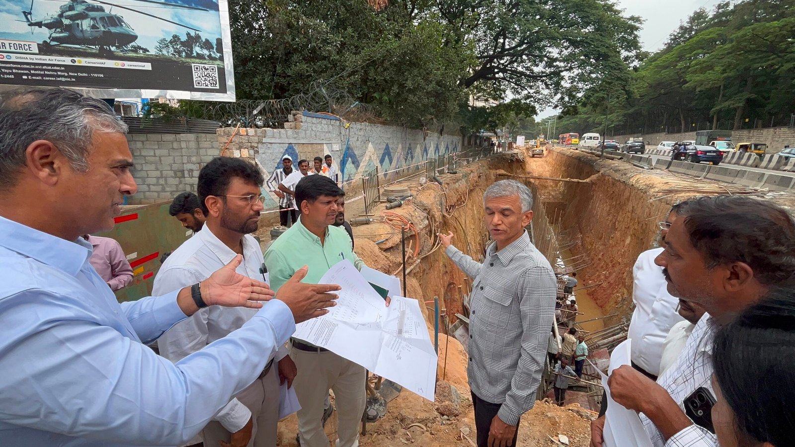 Krishna Byre Gowda Directs Faster Completion of Wind Tunnel Underpass; Bengaluru Project to Be Finished Within Three Months