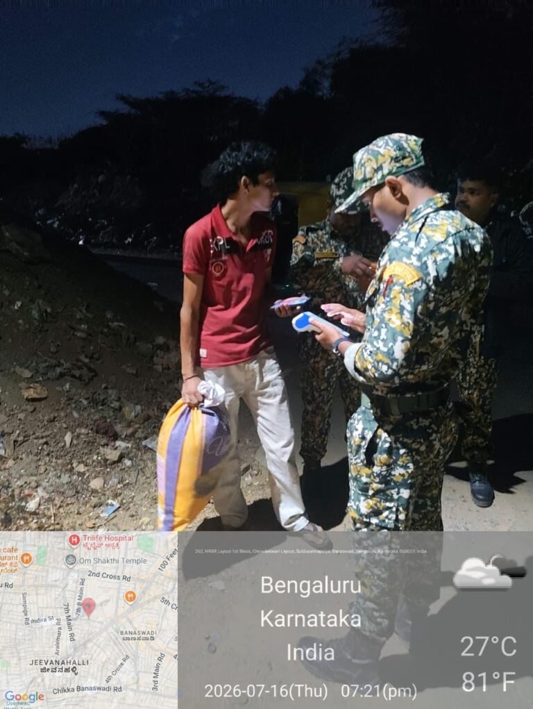 FIR Filed Against Four for Dumping Garbage at Beautified Banaswadi Black Spot