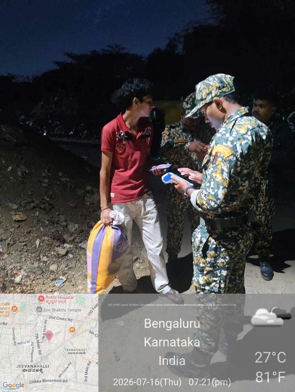 FIR Filed Against Four for Dumping Garbage at Beautified Banaswadi Black Spot