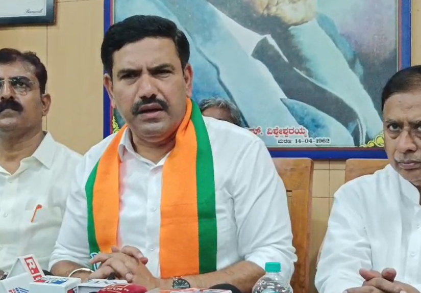 Vijayendra announces major protest against ‘anti-Hindu’ Congress government, attacks state over Bidadi land issue