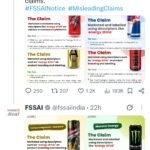 FSSAI Issues Misbranding Notices to Leading Beverage Brands Over ‘Energy Drink’ Claims; Red Bull, Monster, Campa and Others Under Scanner