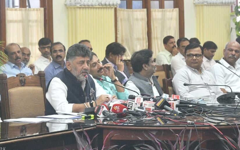 No land will be acquired forcibly for Bidadi township, says CM D K Shivakumar; panel to hear farmers’ grievances