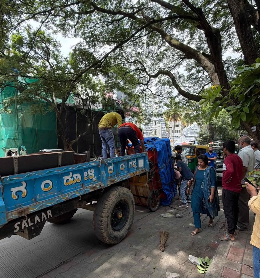South Bengaluru City Corporation Clears 6.10 km of Encroached Footpaths in a Day