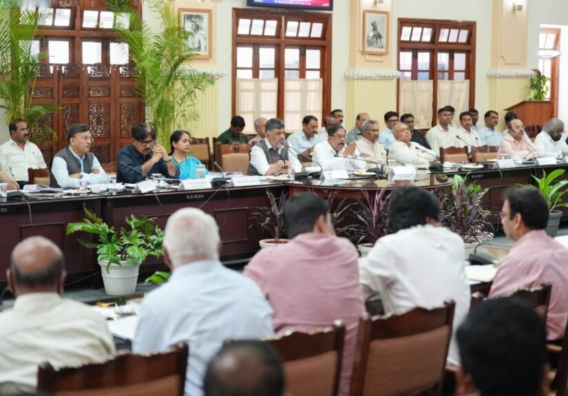 Cabinet Reviews Drought Situation, Approves Agri-Tech Mission and Welfare Projects, Says D.K. Shivakumar