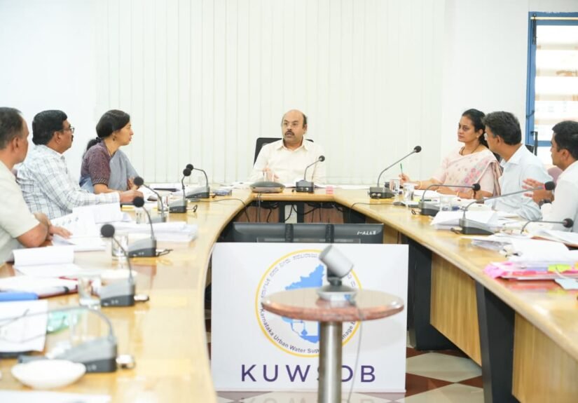 Minister Yathindra Siddaramaiah Reviews KUWSDB Projects, Orders Survey of All STP Units in Karnataka