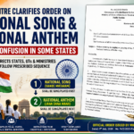 Centre Clarifies Order on National Song & National Anthem After Confusion in Some States Over Sequence With State Songs