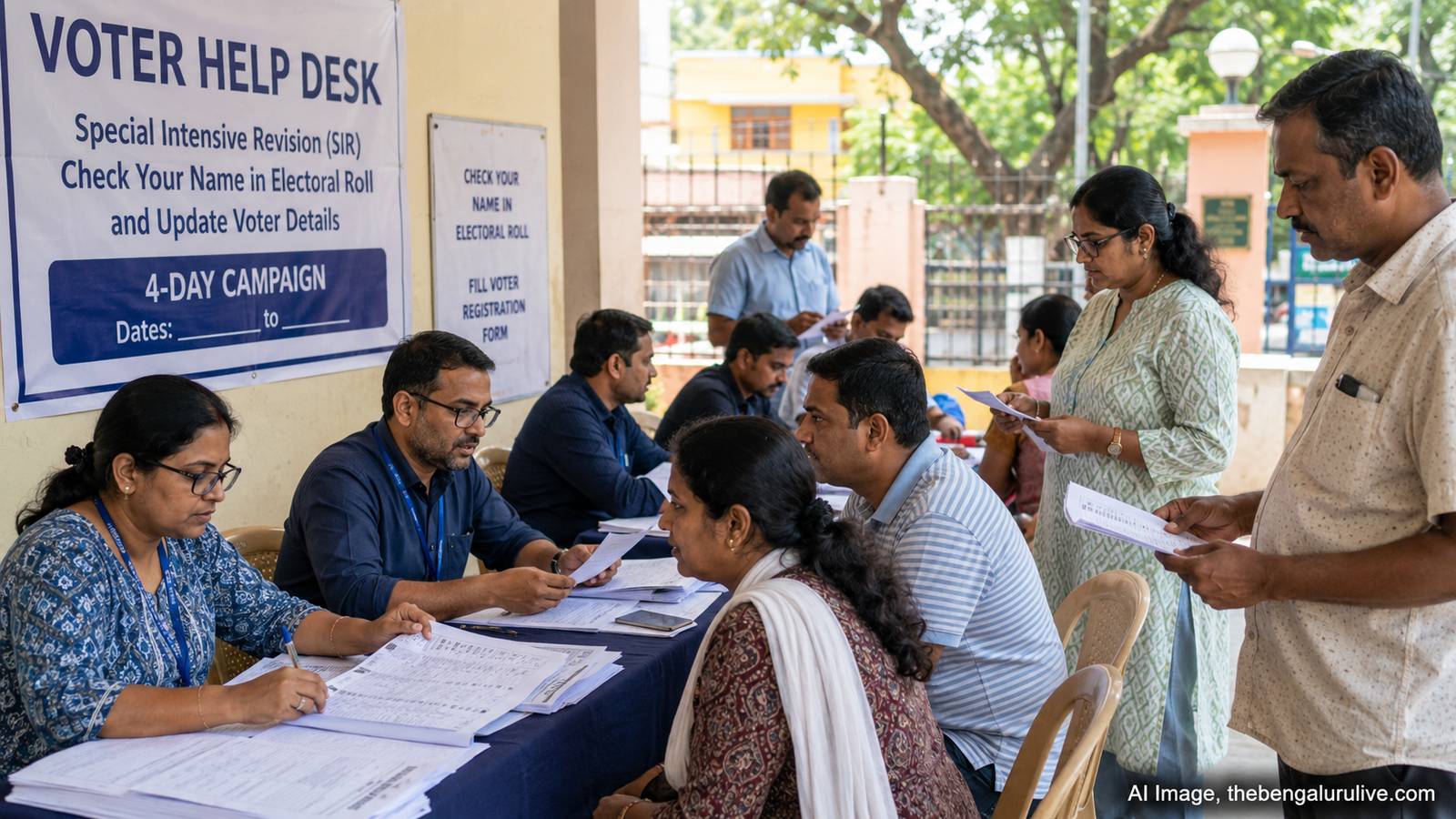 Bengaluru Announces Four-Day SIR Campaign for Electoral Roll Revision 2026