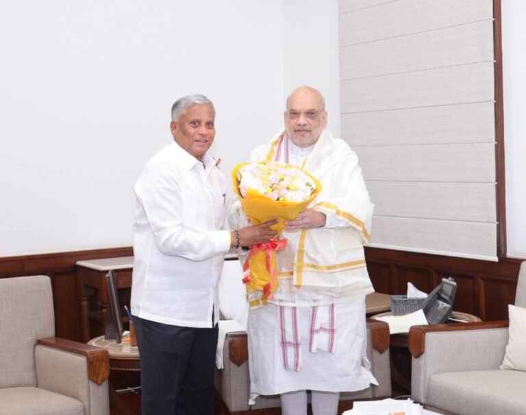 V. Somanna Urges Amit Shah to Expedite ST Status for Karnataka’s Kadugolla Community