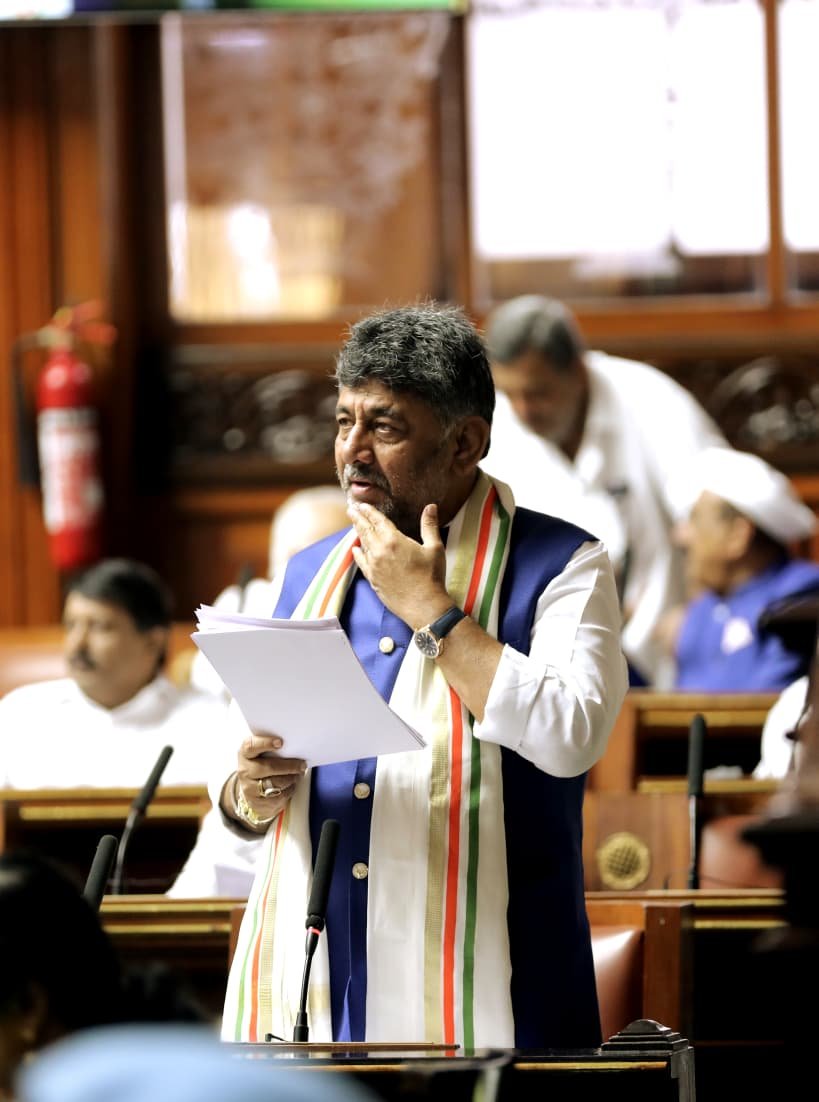 ‘God Is the Master of Death’: DK Shivakumar Pays Tribute to Departed Leaders, Announces Irrigation Project in D Sudhakar’s Name