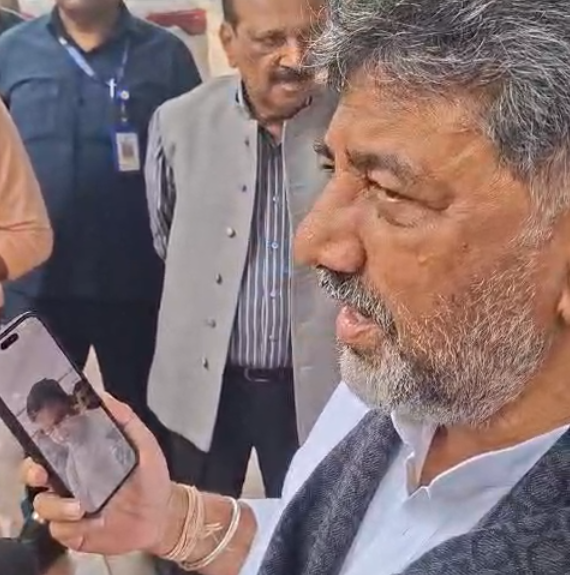 ‘Stay Safe, We Are With You’: D.K. Shivakumar Reassures Nepal Flood Survivor Mallinath in Video Call