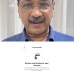Arvind Kejriwal Alleges Meta Restricted His Account in India, Seeks Explanation