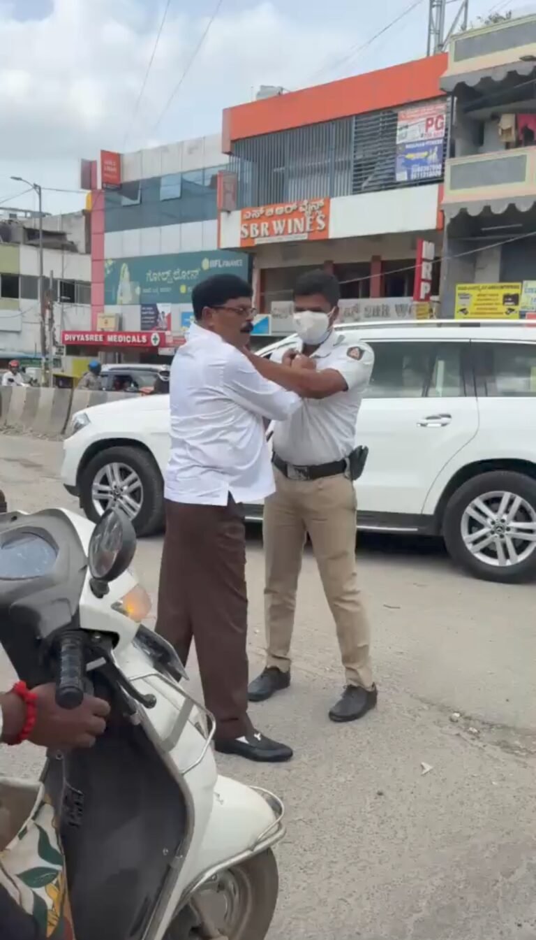 JD(S) Leader Gottigere Manjanna Arrested for Allegedly Assaulting Bengaluru Traffic Constable