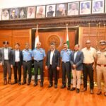 IAF Training Command Chief Air Marshal S. Srinivas Meets Karnataka CM D.K. Shivakumar