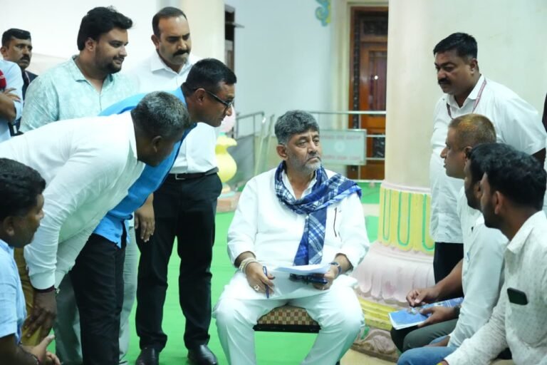 Bidadi Farmers Seek Final Land Acquisition Notification for Byramangala, Kanchugaranahalli; D.K. Shivakumar Says No Forced Acquisition