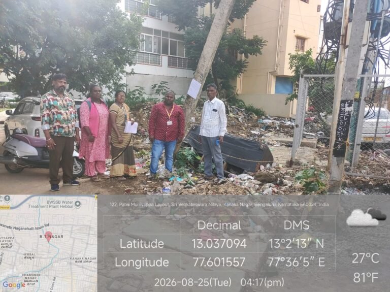 Bengaluru North City Corporation Gives 37 Vacant-Site Owners 24 Hours to Clear Waste