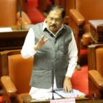 G Parameshwara speaking in the Karnataka Legislative Council