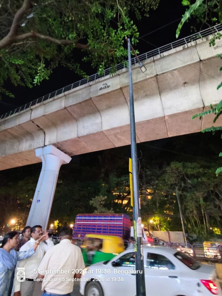 MG Road Streetlights Found Defunct in Bengaluru Central Inspection; Repairs, Six-Division Report Ordered 2