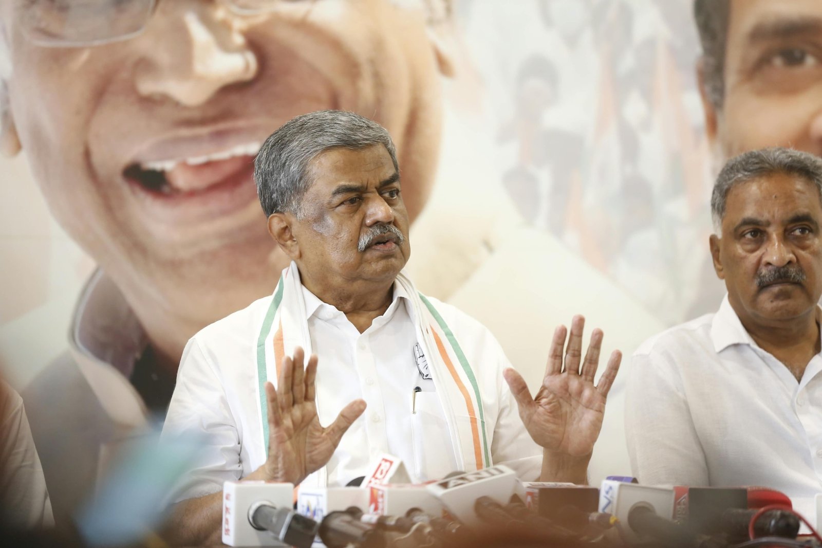 A media conference at Indira Gandhi Bhavan in the photograph supplied with the Bharat Jodo Yatra 2.0 announcement.