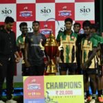 Reds United FC with the Liberation Cup 2026 winners trophy in Bengaluru