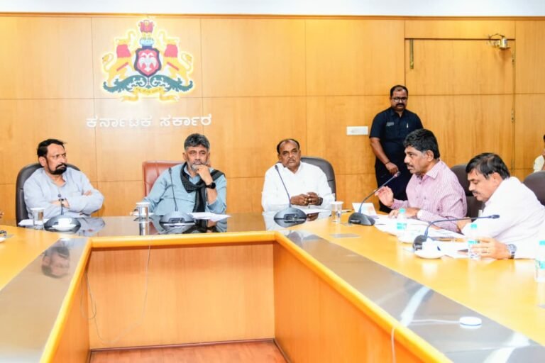 D K Shivakumar meeting milk union representatives at Vidhana Soudha over Nandini milk prices