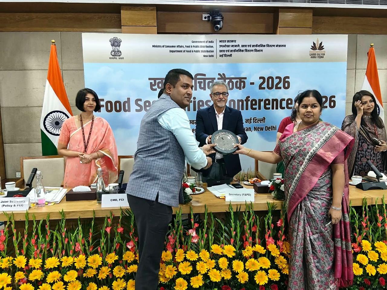 Karnataka Wins Excellence Award for Millet Procurement in Kharif Marketing Season 2025-26