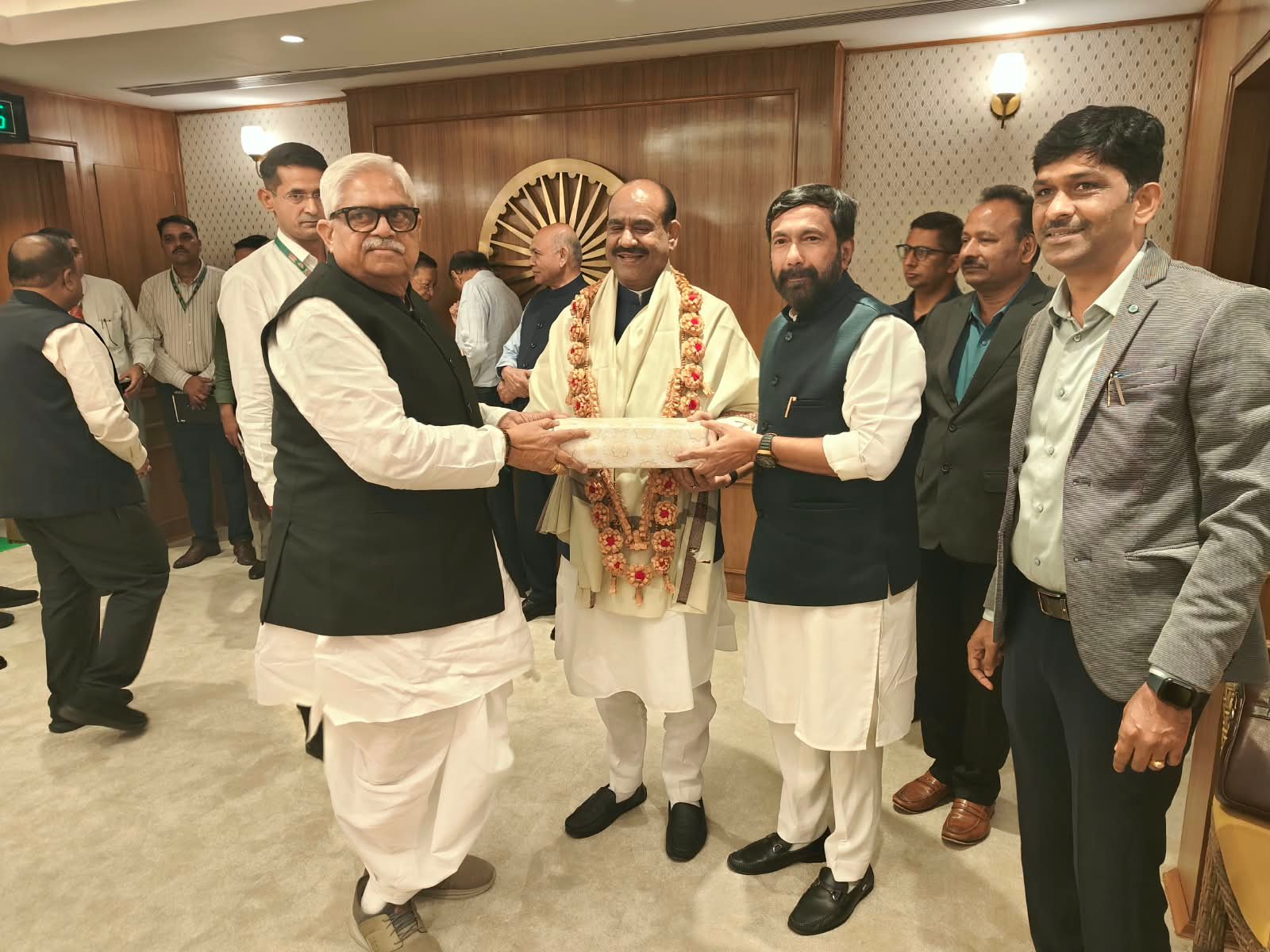 Karnataka Assembly Speaker Gurupadanagouda Patil Discusses 69th Commonwealth Parliamentary Conference With Om Birla