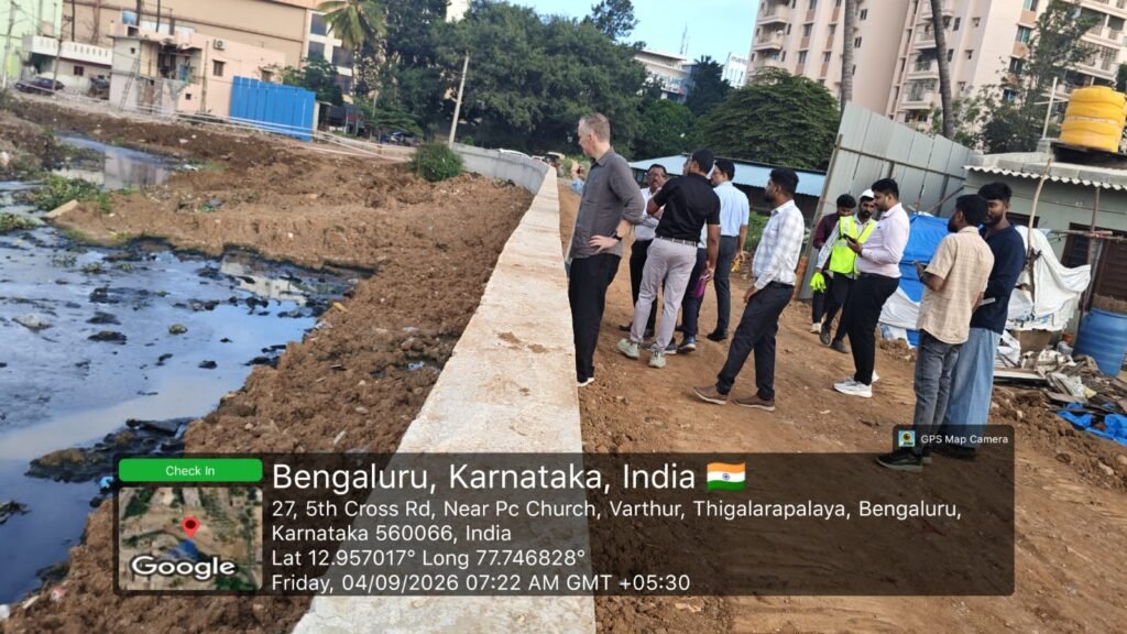 World Bank Team Praises Varthur Kodi Stormwater Drain Project Combining Wider Channel, 1-Km Walking Track and Green Corridor 2 World Bank Team Praises Varthur Kodi Stormwater Drain Project Combining Wider Channel, 1-Km Walking Track and Green Corridor