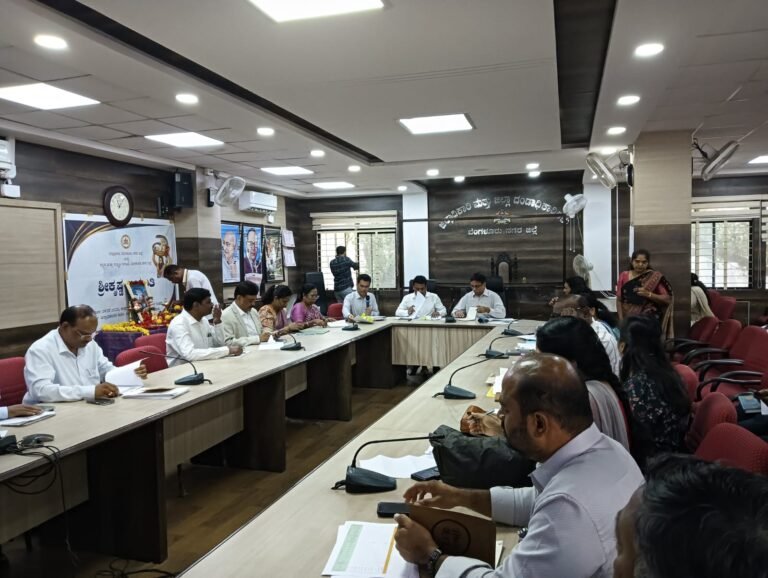 Bengaluru Urban District Officials Told to Address Drinking Water Problems Immediately; Prajaseva Andolana, Electoral Roll Review Discussed